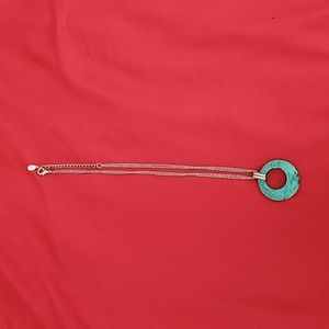 Turquoise Cookie Lee Necklace